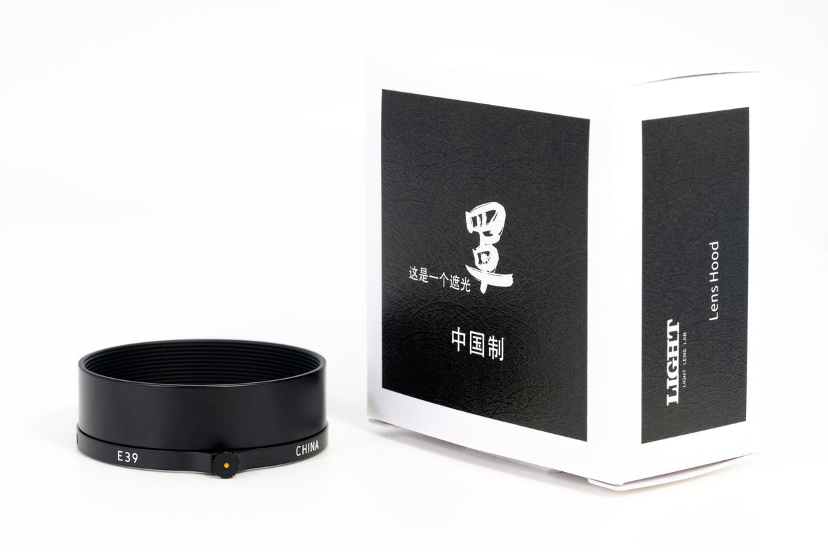 Light Lens Lab, Light Lens Lab Lens Hood, Light Lens Lab E39, Leica, Leica Camera, Leica Lens Hood