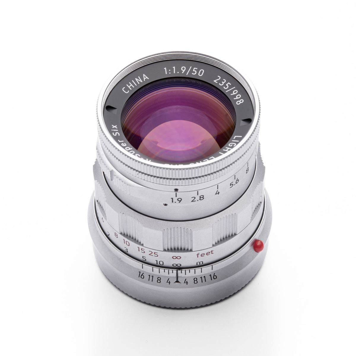 Light Lens Lab 50mm f/1.9 "Rigid-ZS6"