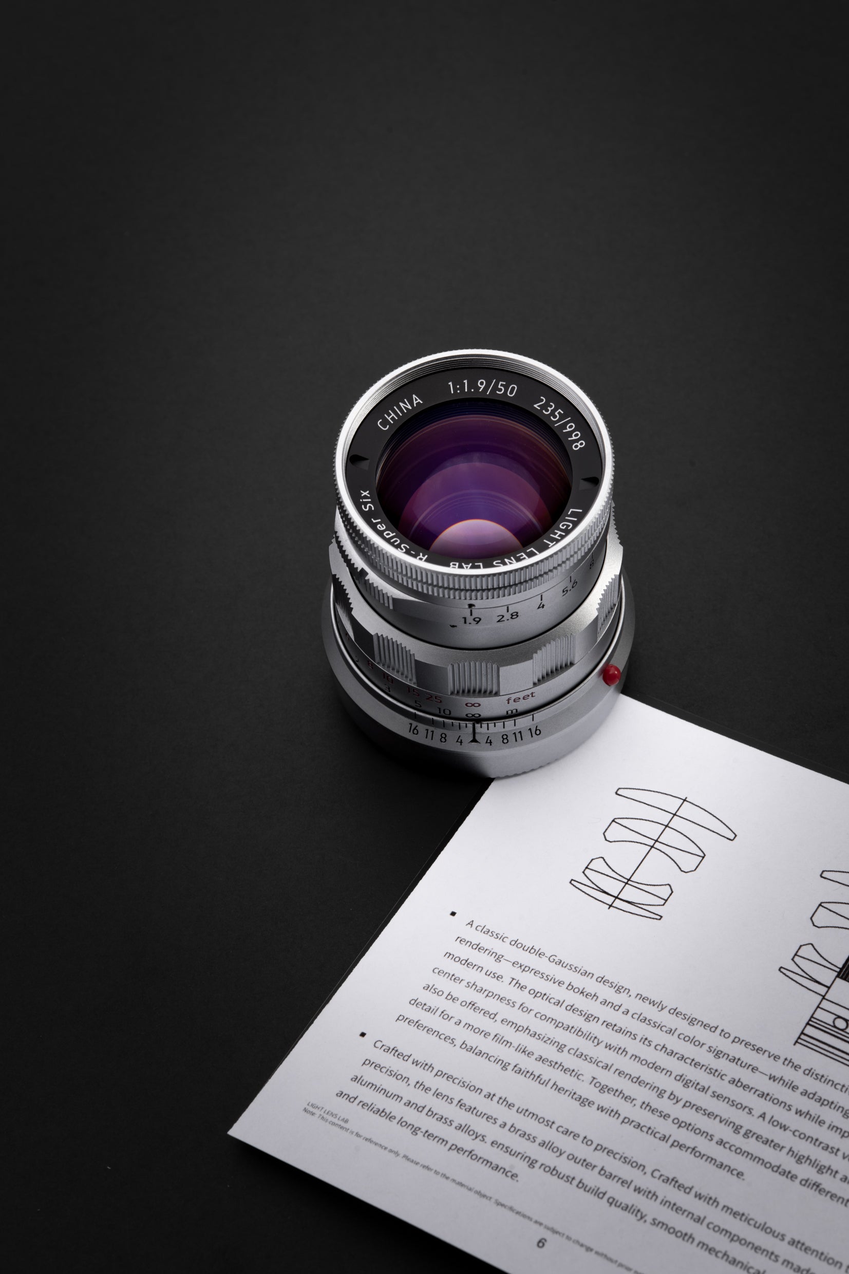 Light Lens Lab 50mm f/1.9
Rigid Super Six lens
Light Lens Lab Super Six
50mm f/1.9 Leica M mount lens
Leica M mount 50mm lens
50mm f1.9 lens Leica M
vintage 50mm lens Leica M
manual focus 50mm lens M mount
film look
cinematic look
vintage rendering
character lens
classic look
analog feel digital
Leica style lens
retro optics
Leica M mount 50mm lens
vintage lens rendering
film look lens
Light Lens Lab 50mm f/1.9
Leica 50mm alternative
double Gauss 50mm lens
vintage lens rendering
classic lens bokeh
film look